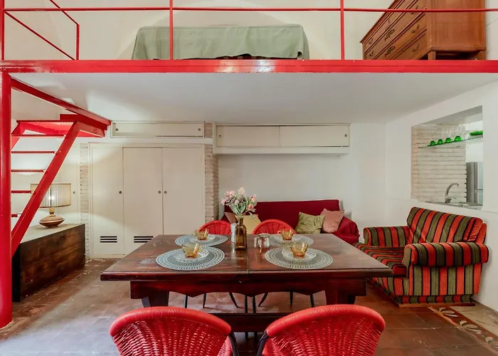 Lejlighed Guesthost - Charming Red Flat *